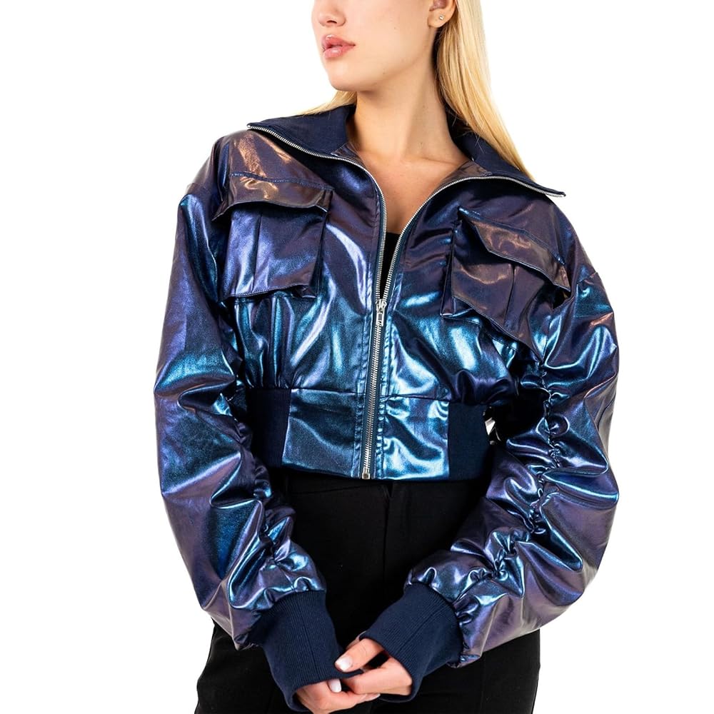 【希少美品】Etavirp Shell Jacket NAVY M size Navy Soft Shell Jacket (Silver)